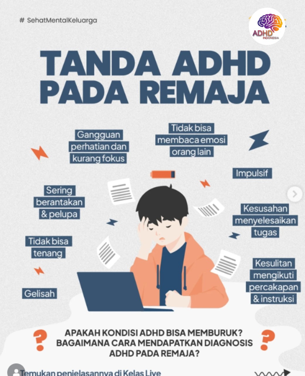 Screening ADHD Non-Diagnostik: Edukasi Awal bagi Orang Tua di Kabupaten Barito Selatan