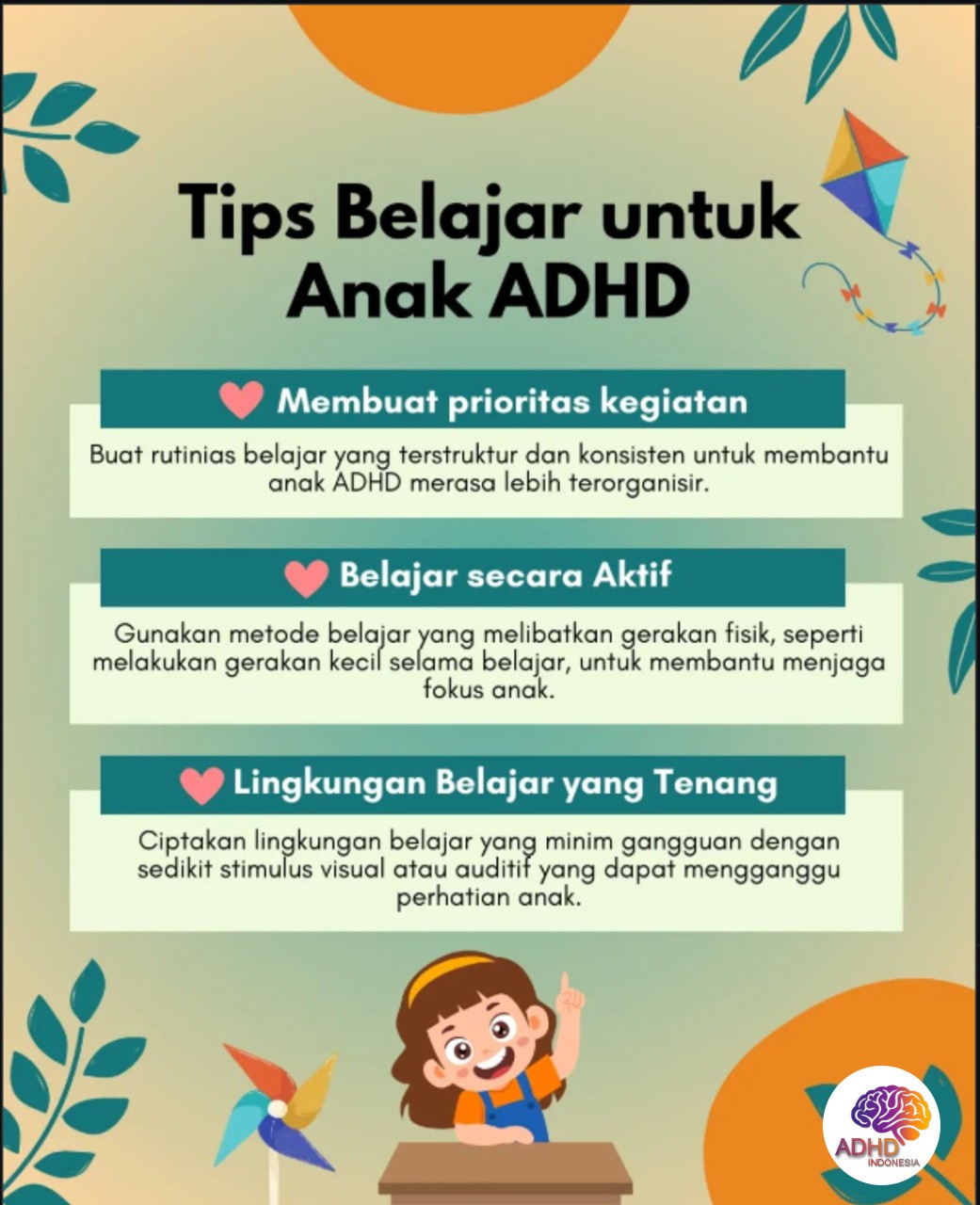 Strategi Belajar yang Cocok untuk Anak ADHD di Kabupaten Barito Selatan